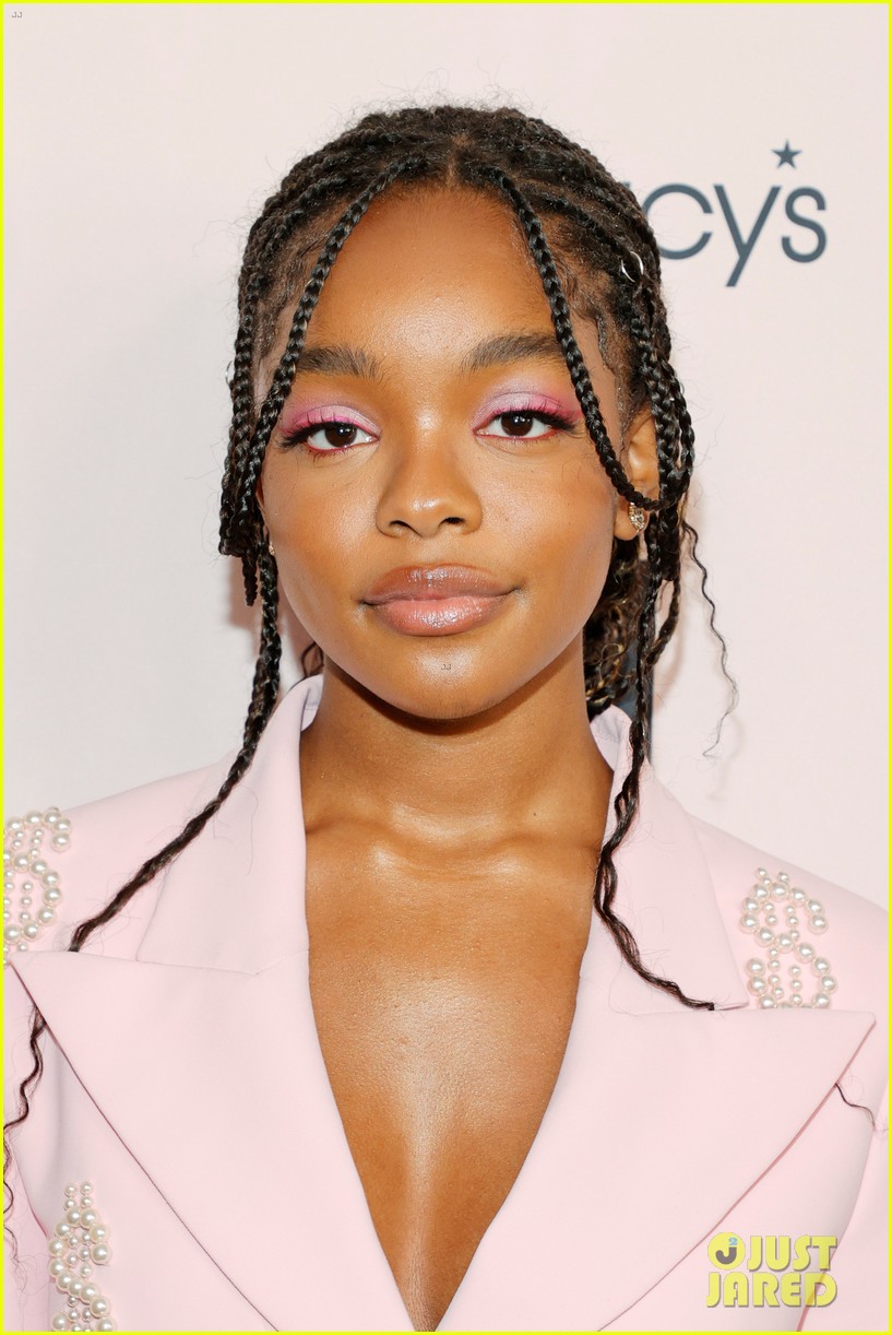 storm reid attends ladylike foundation event before chopping off her hair 15