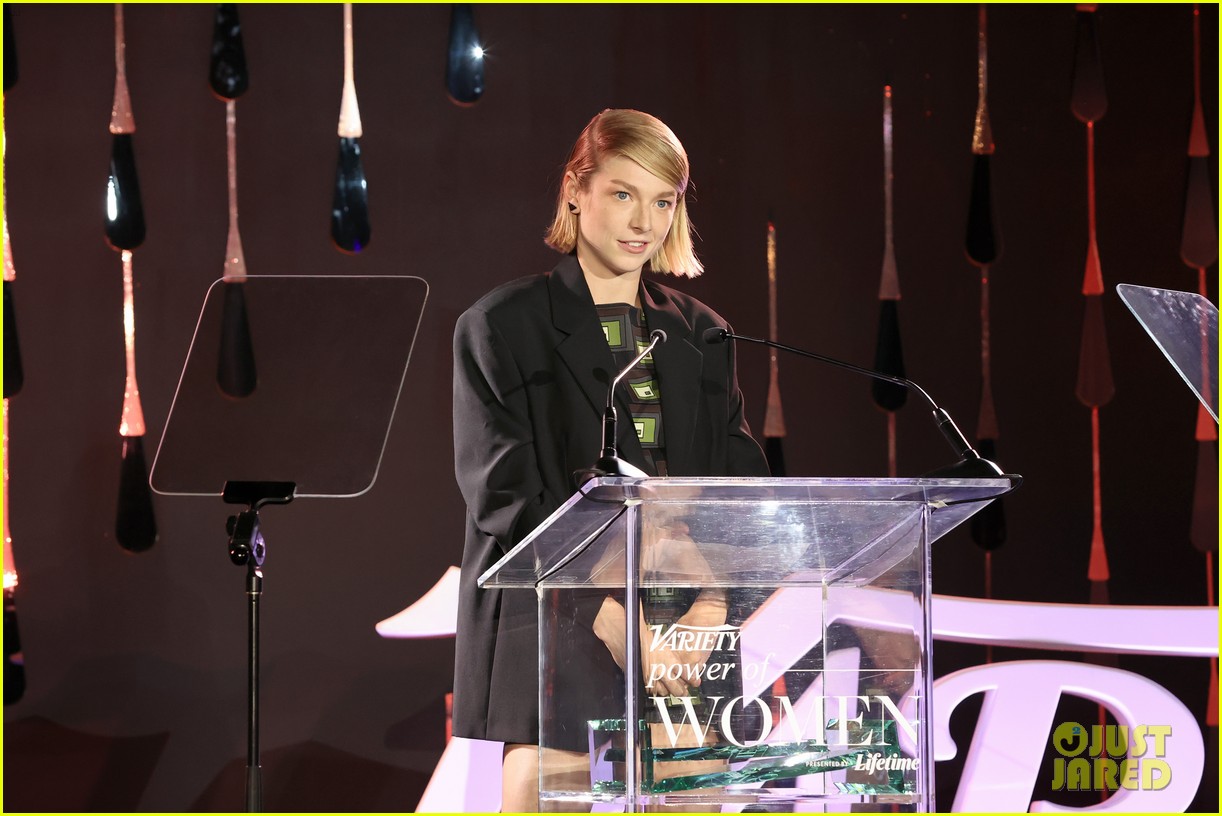 lorde honored by hunter schafer atpower of women event 22