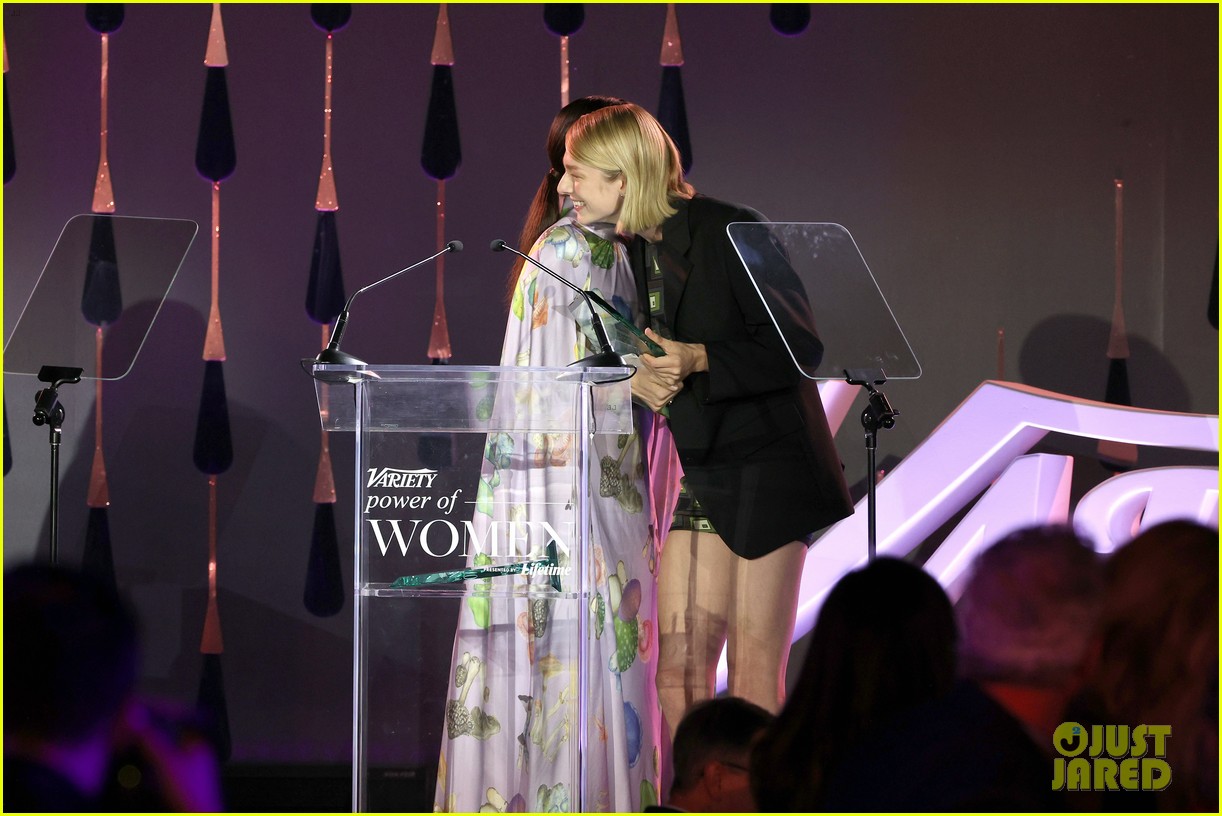 lorde honored by hunter schafer atpower of women event 31