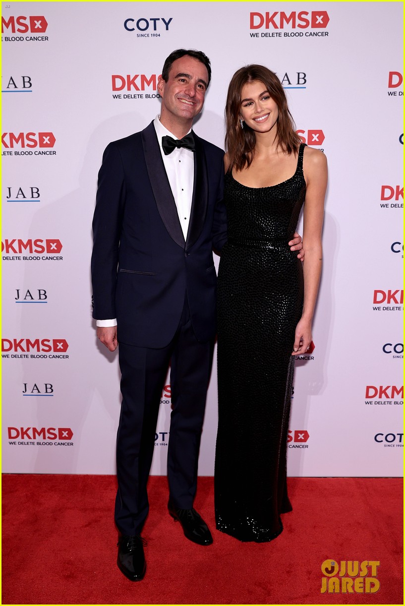 kaia gerber felt honored attending the dkms gala in nyc 06