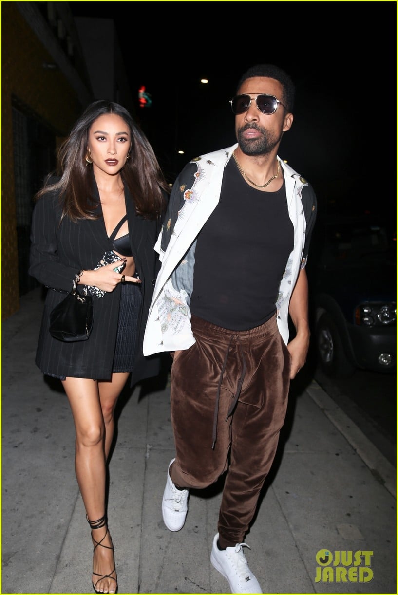 shay mitchell matte babel step out for drakes birthday party 05