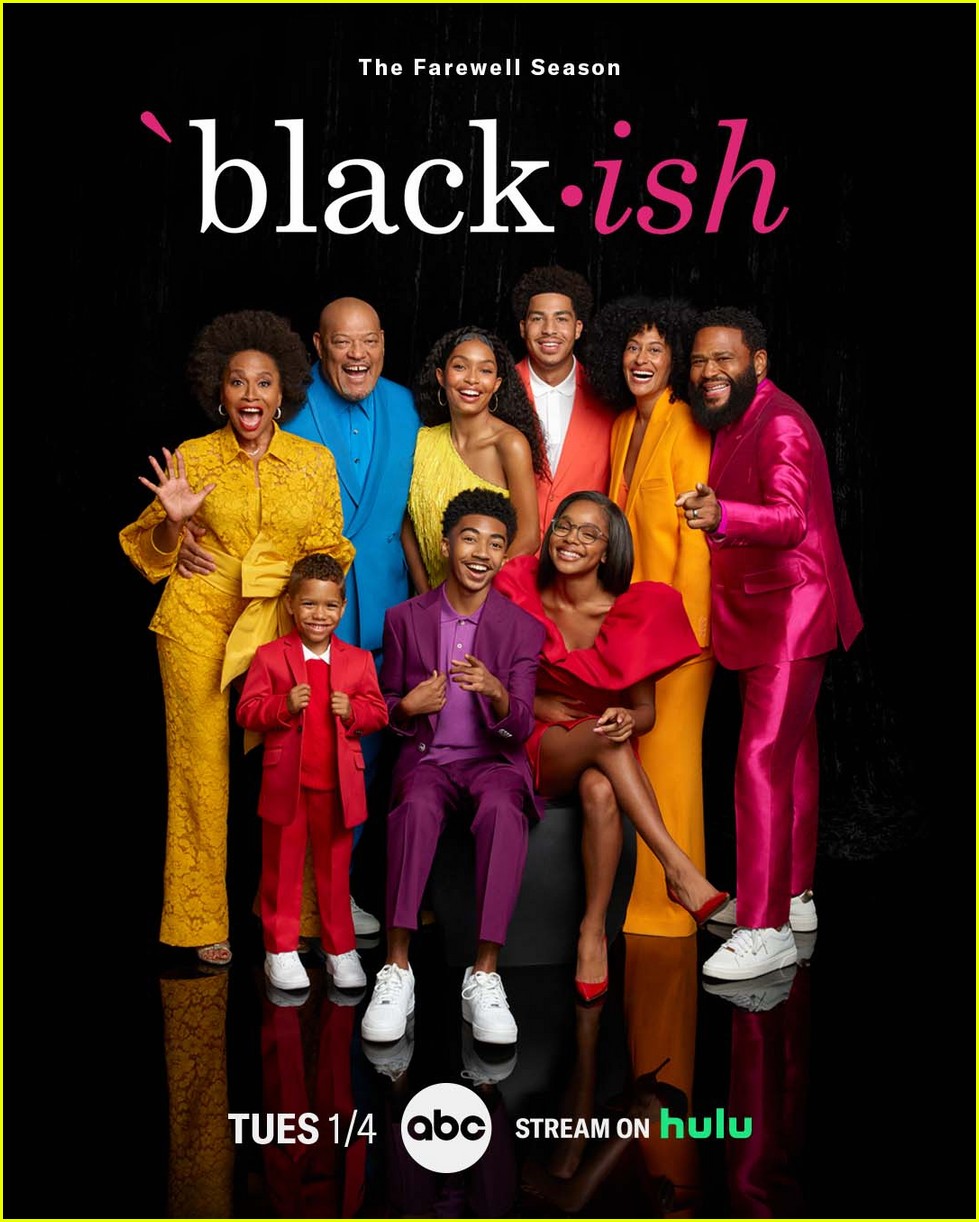 black ish final season gets colorful new key art with nod to first season 08
