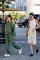 hailey bieber kendall jenner grab lunch beverly grill 13