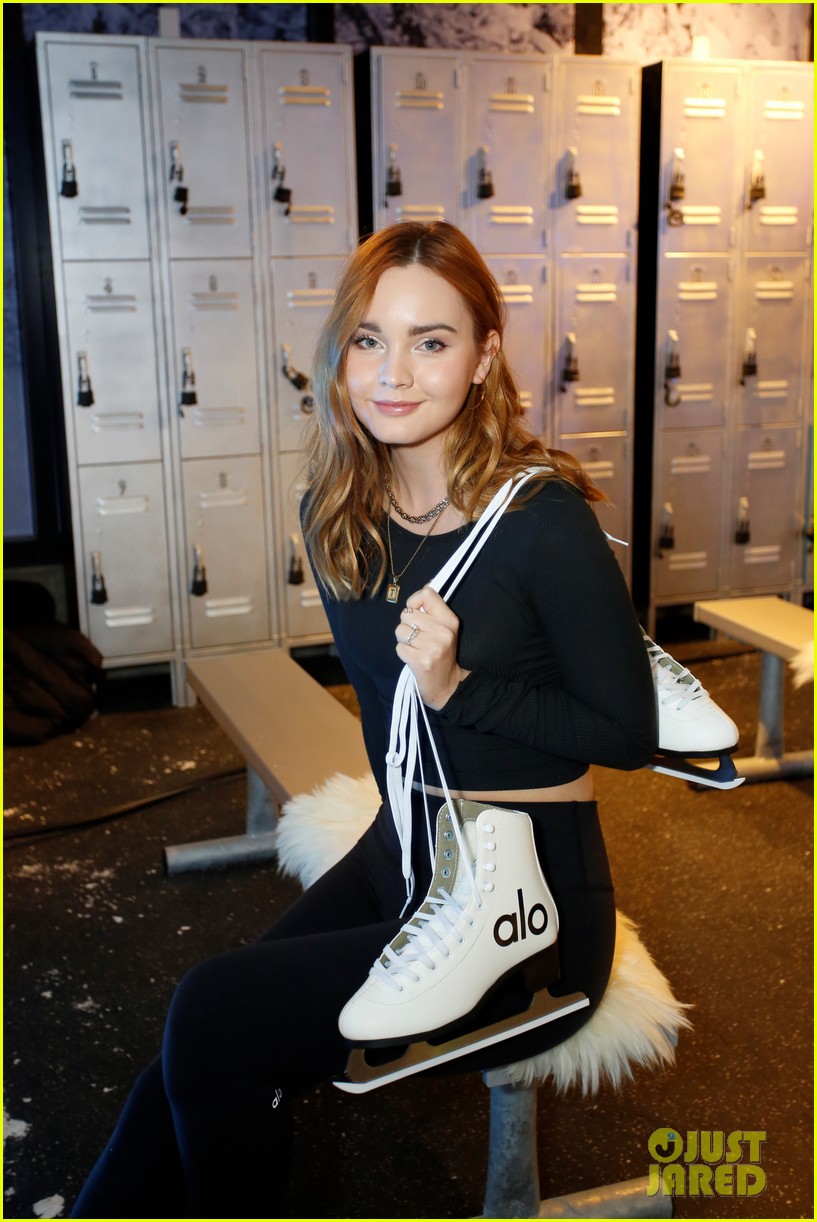 lucy hale gets in winter spirit at alo winter house 11