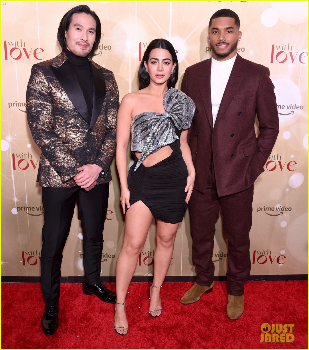 prince royce joins emeraude toubia at with love premiere 14