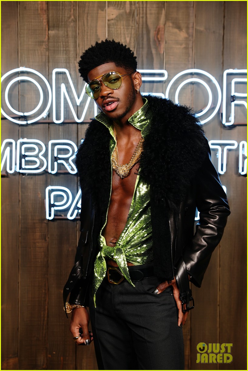 lil nas x darren barnet more attend tom ford launch 12