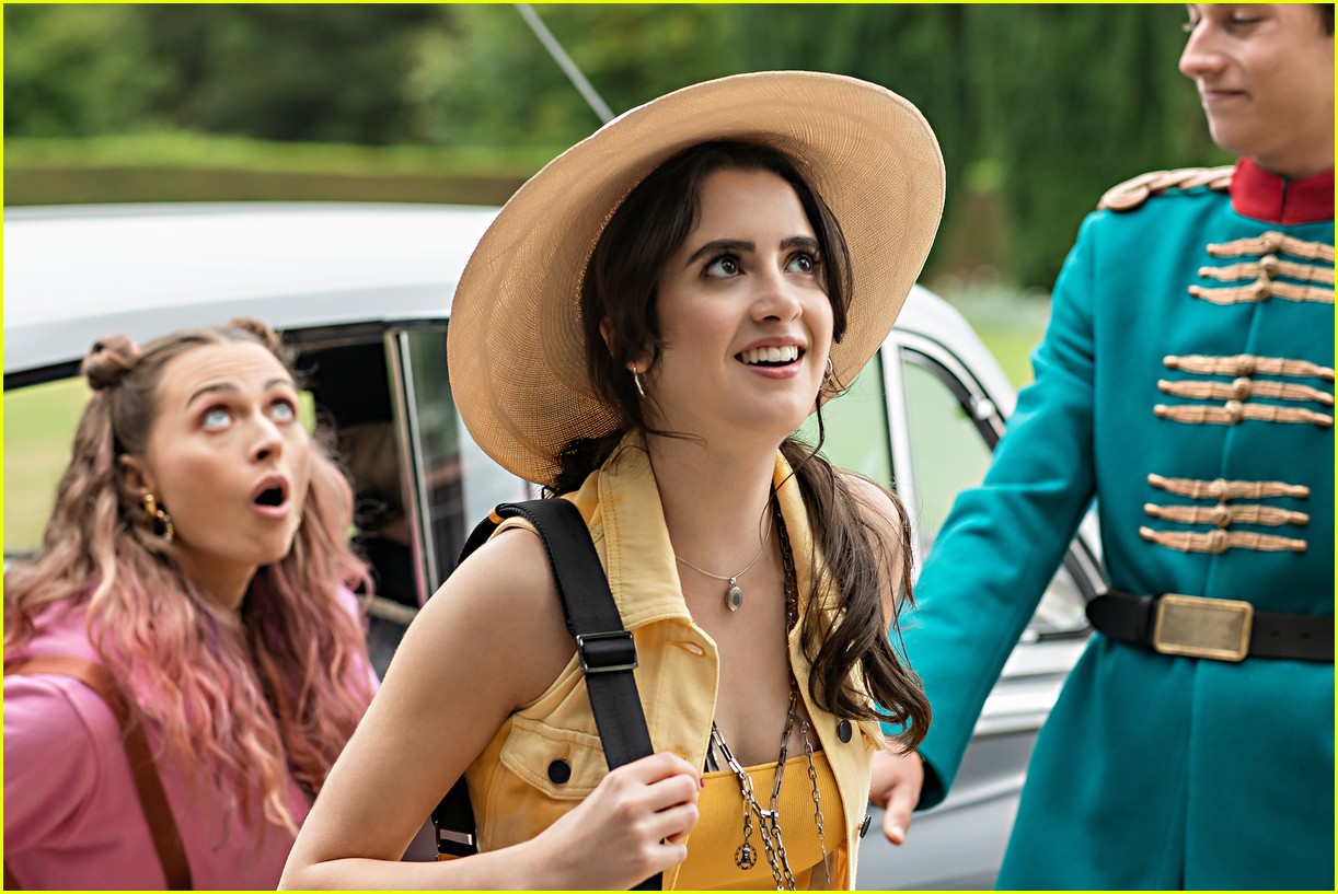 laura marano mena massoud fall for each other in the royal treatment trailer 19