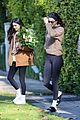 kendall jenner bella hadid met up for morning pilates class 01