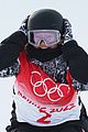 chloe kim falls to her knees after incredible half pipe run at beijing winter olympics 35
