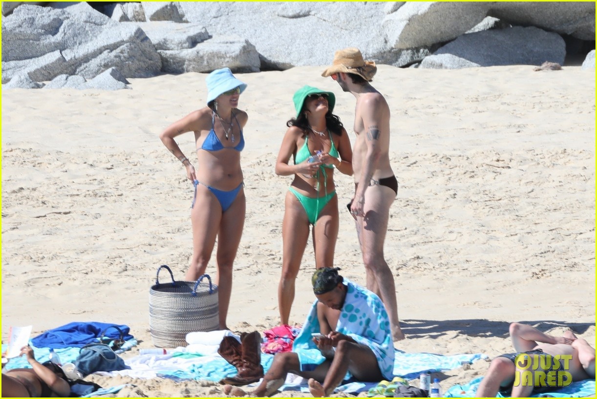 vanessa hudgens rocks mint green bikini on vacation in mexico 56