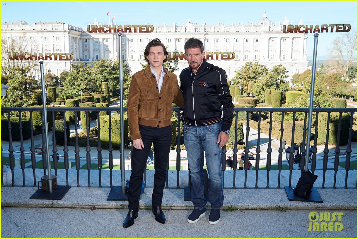 tom holland uncharted madrid photo call 38