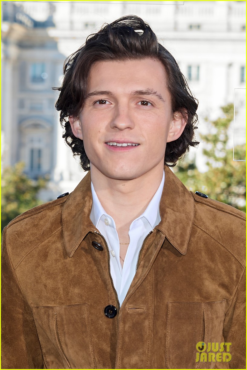 tom holland uncharted madrid photo call 43