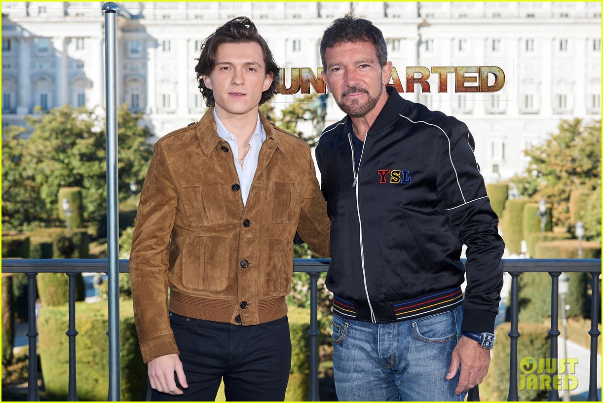 tom holland uncharted madrid photo call 48