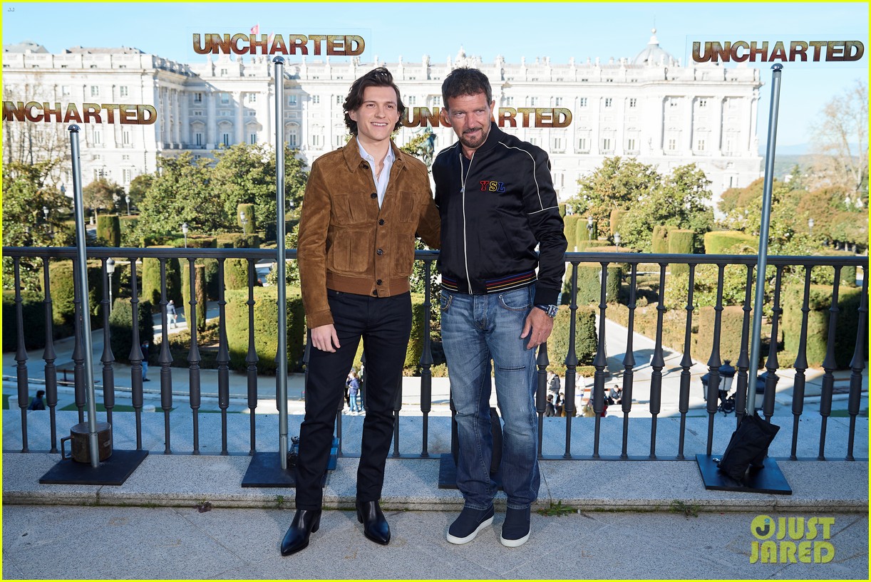 tom holland uncharted madrid photo call 51