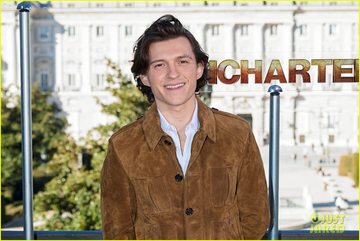tom holland uncharted madrid photo call 54