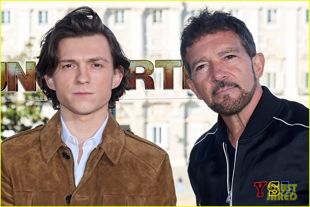 tom holland uncharted madrid photo call 58