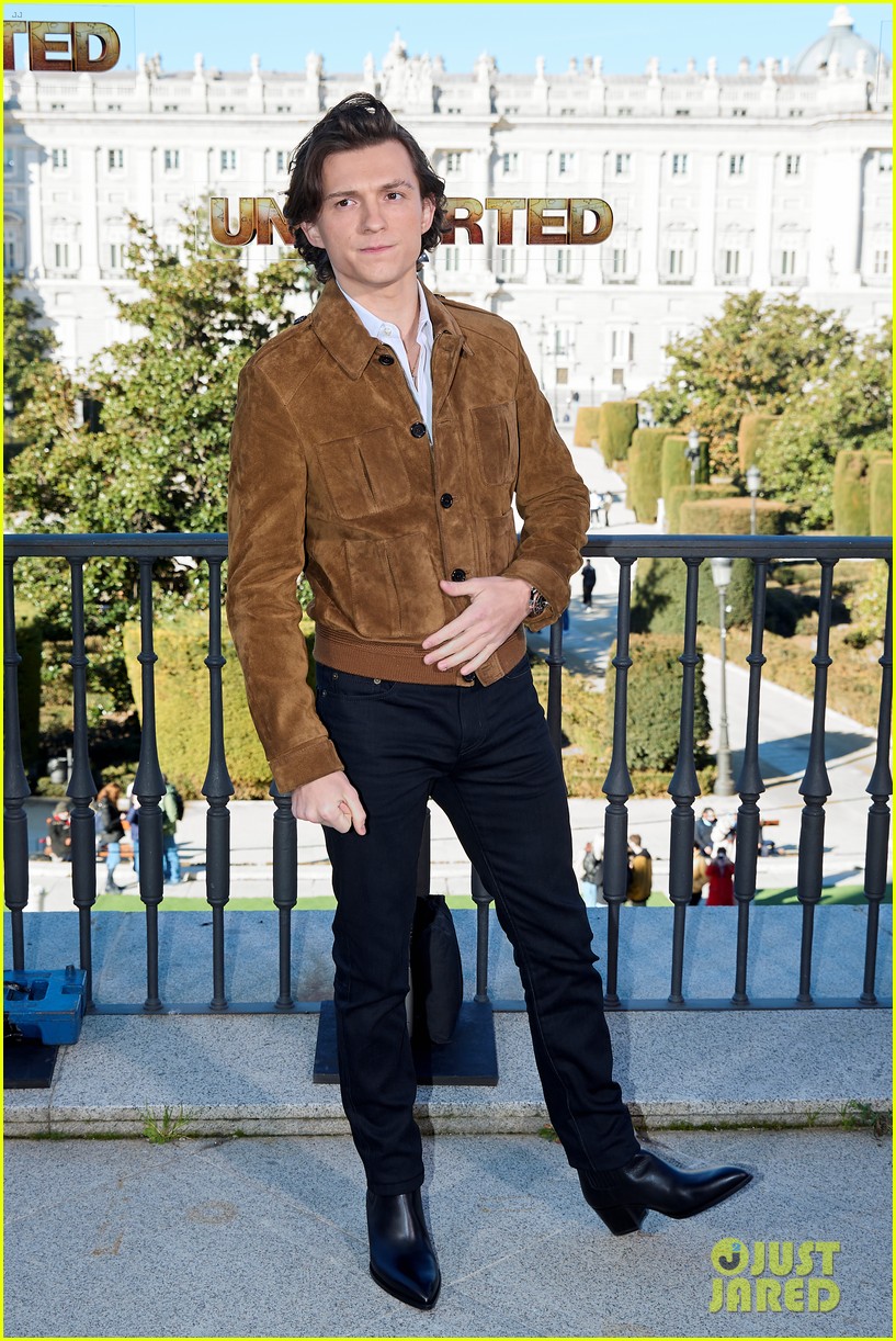 tom holland uncharted madrid photo call 68