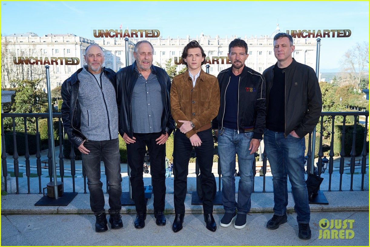 tom holland uncharted madrid photo call 72