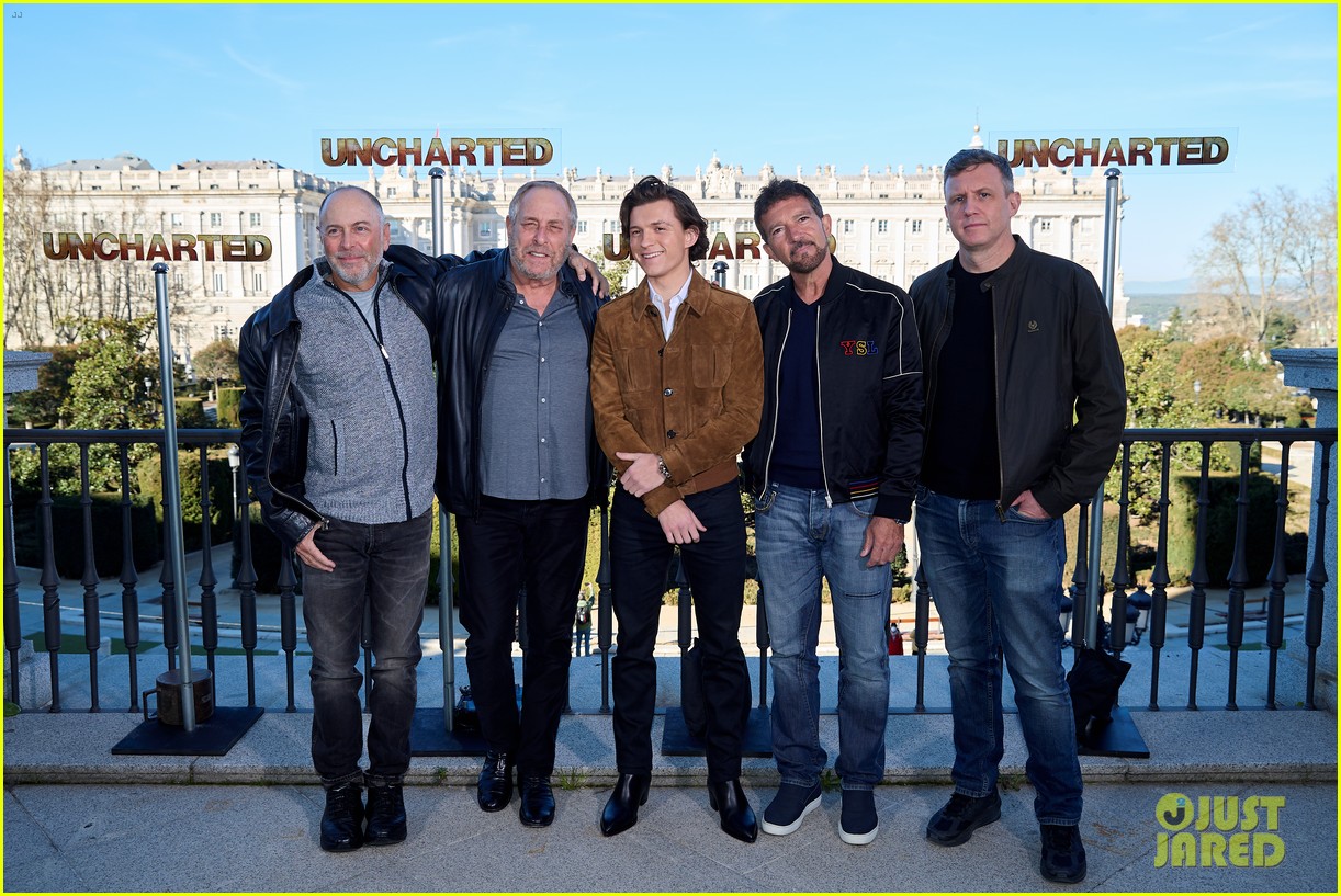 tom holland uncharted madrid photo call 73