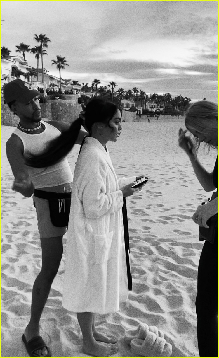 go behind the scenes with vanessa hudgens on cali water photo shoot 10