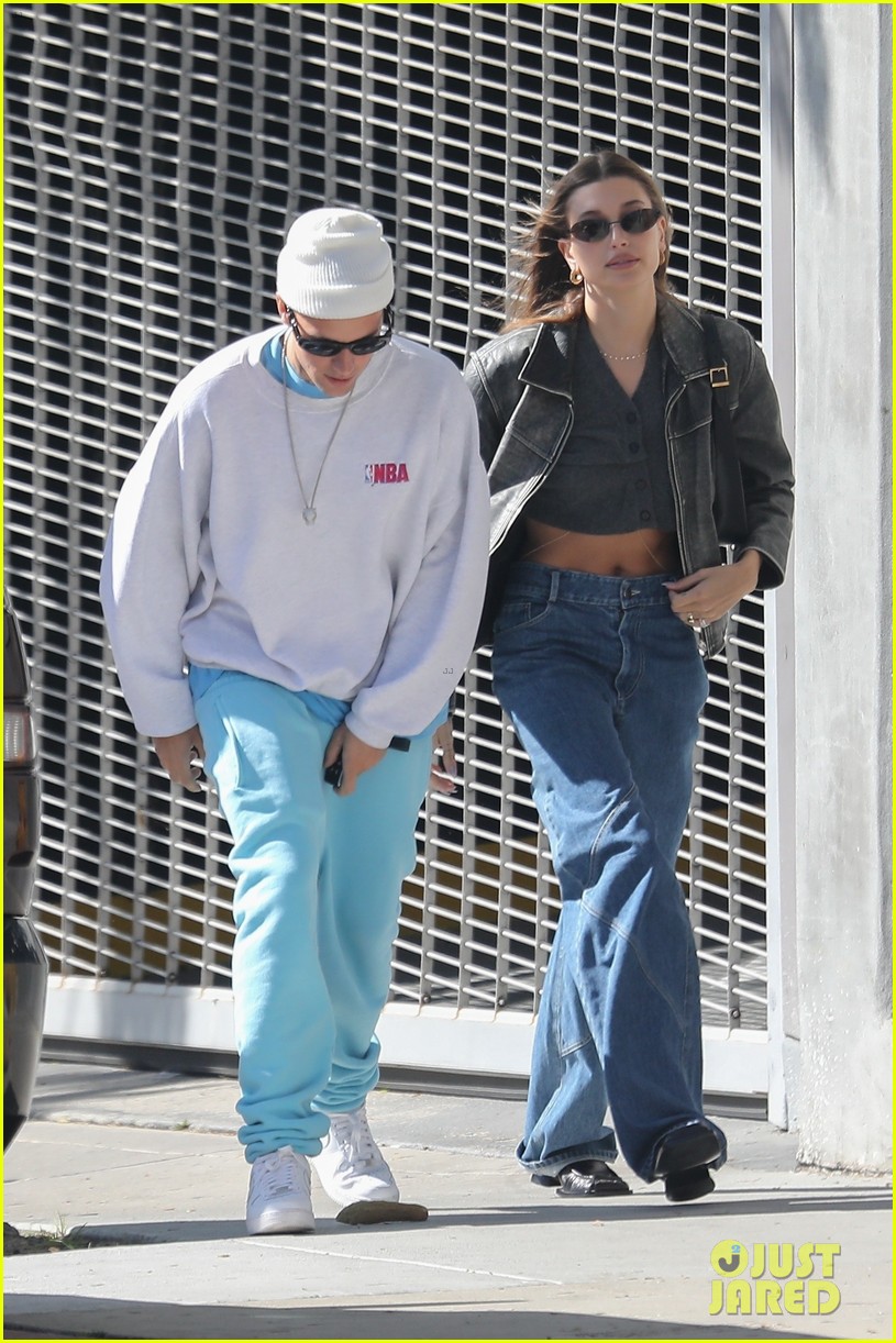 hailey bieber steps out with justin bieber after recent hospitalization 35
