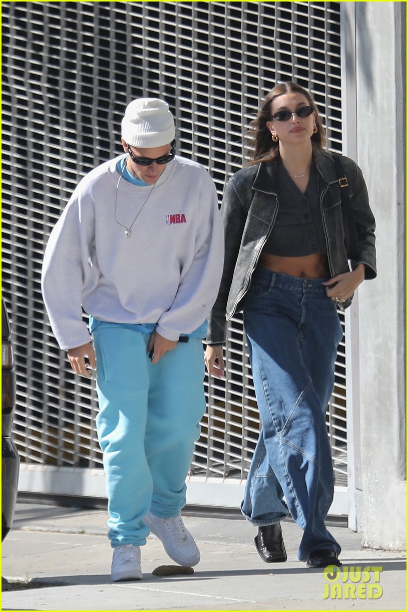 hailey bieber steps out with justin bieber after recent hospitalization 36
