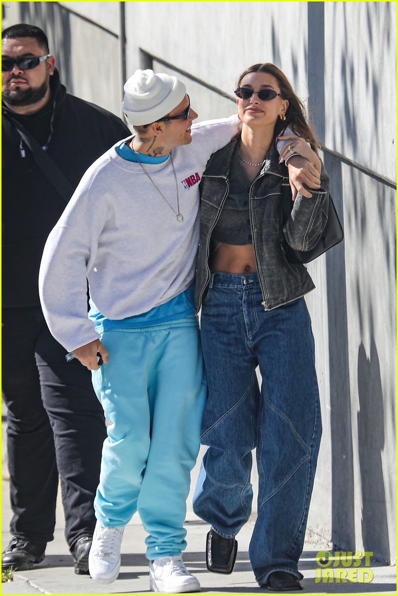 hailey bieber steps out with justin bieber after recent hospitalization 47