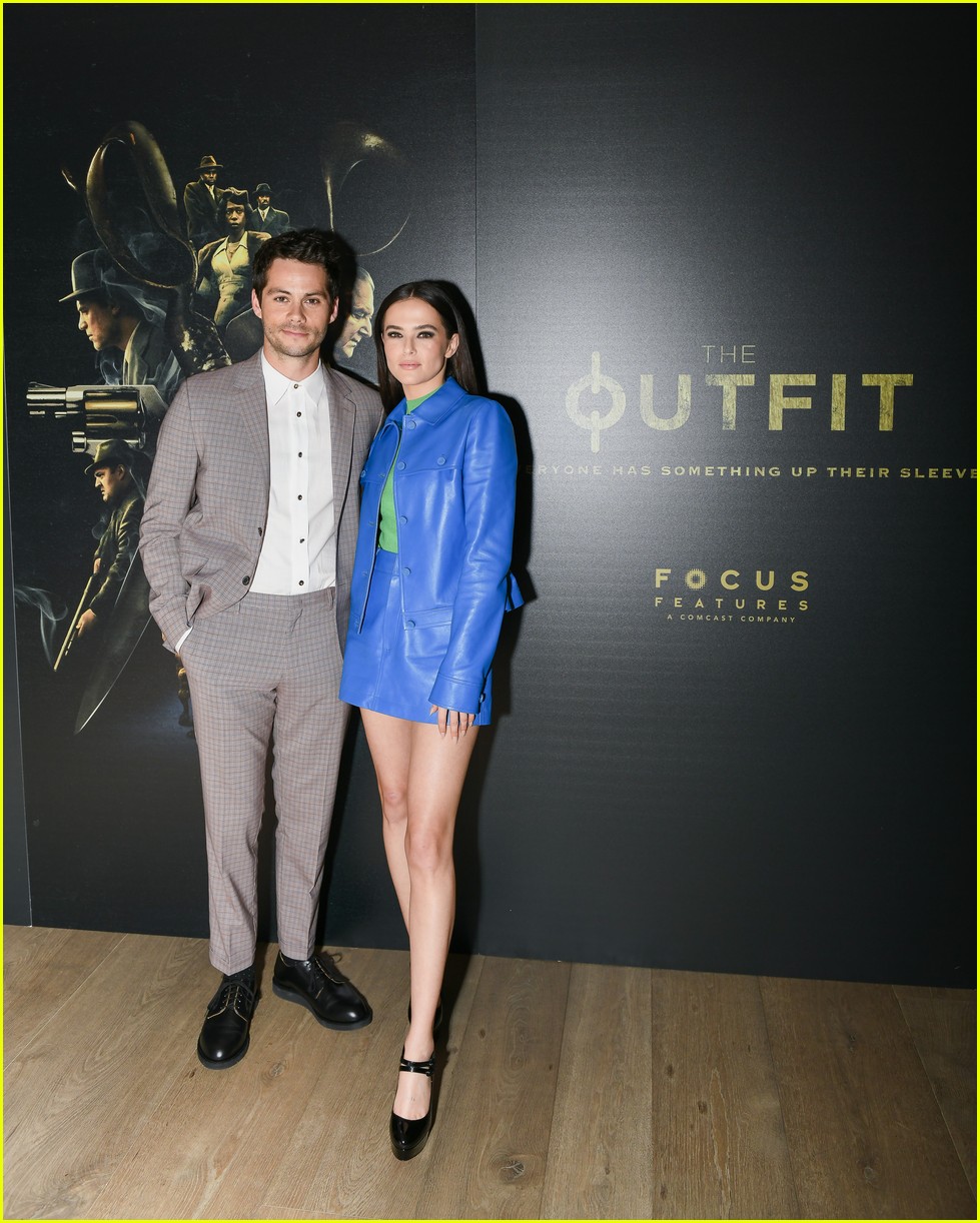 dylan obrien zoey deutch attend the outfit screening nyc 08
