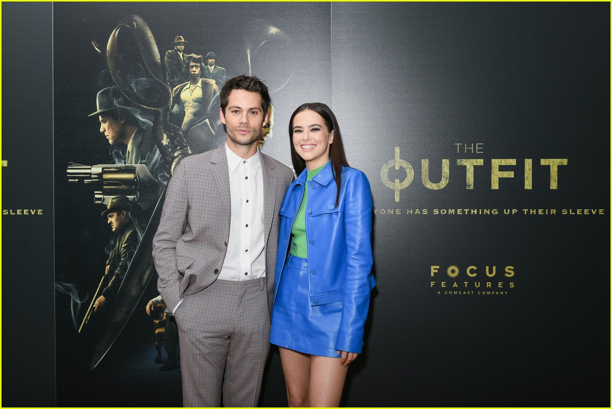 dylan obrien zoey deutch attend the outfit screening nyc 09
