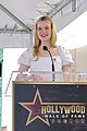 elle fanning helps honor francis ford coppola at walk of fame ceremony 05