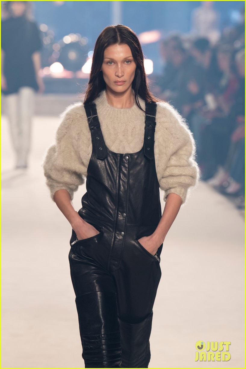 gigi bella hadid pull triple duty at paris fashion week 31