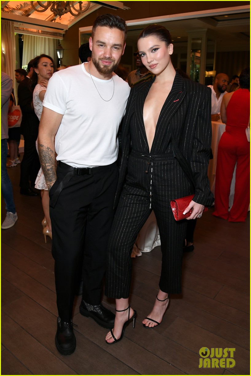 liam payne maya henry step out for taste the future luncheon in la 03