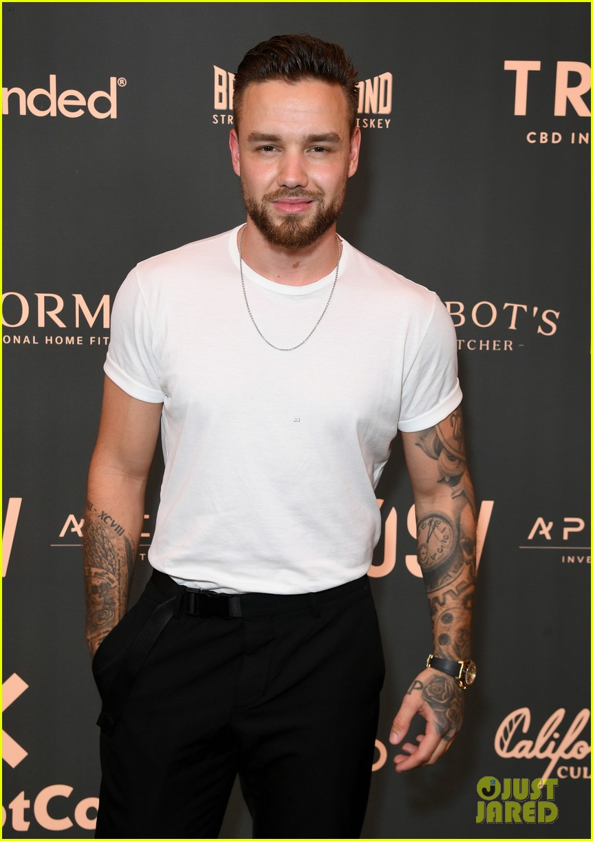 liam payne maya henry step out for taste the future luncheon in la 18