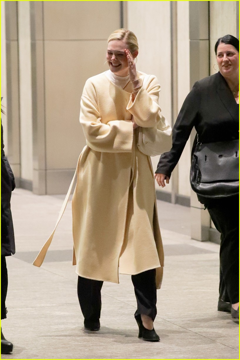 elle fanning grabs dinner with lucy liu in nyc 09
