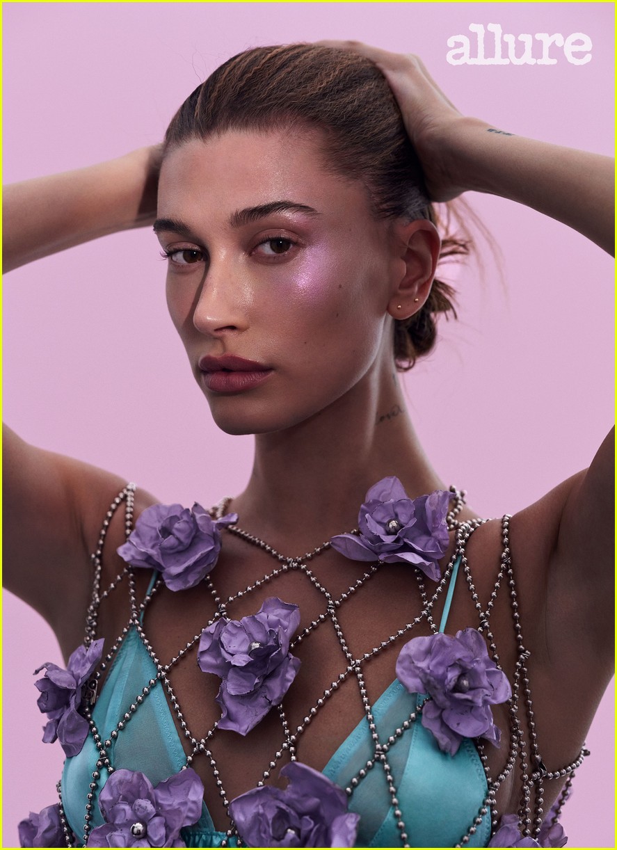 hailey bieber opens up about fame starting skincare line 03