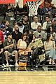 kendall jenner kylie jenner sit courtside at game 05