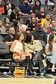 kendall jenner kylie jenner sit courtside at game 20