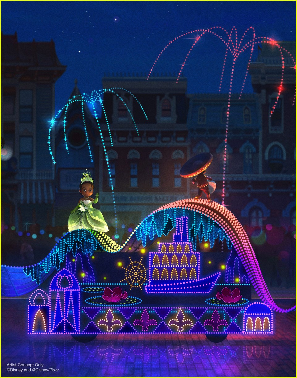 disneyland shares first look video at new electrical parade grand finale 02