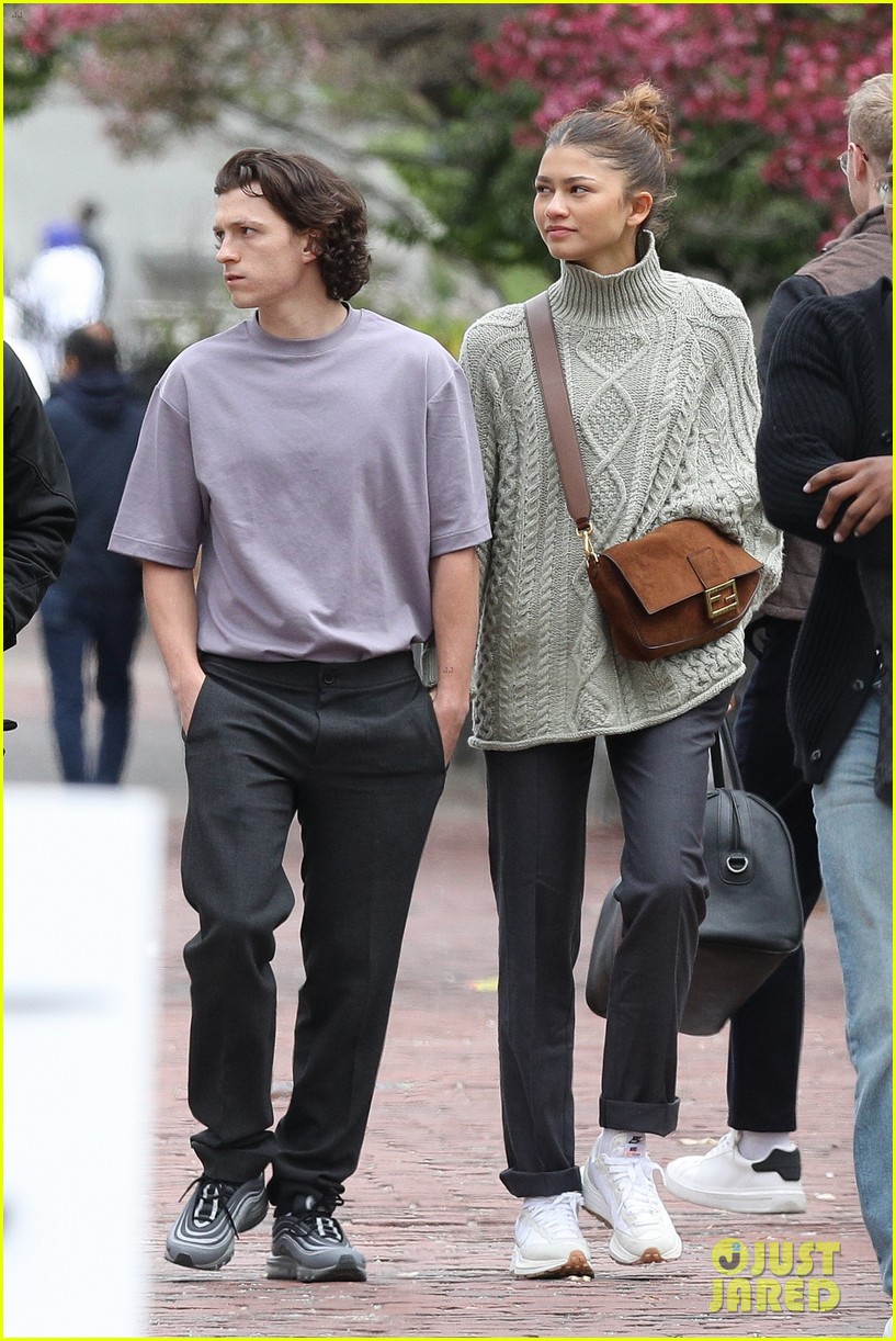 zendaya tom holland spotted out in boston see the photos 12