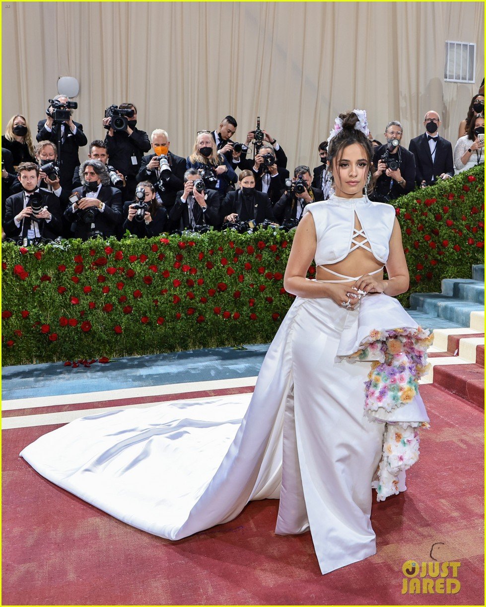 camila cabello wears a pop of flowers for the met gala 2022 01