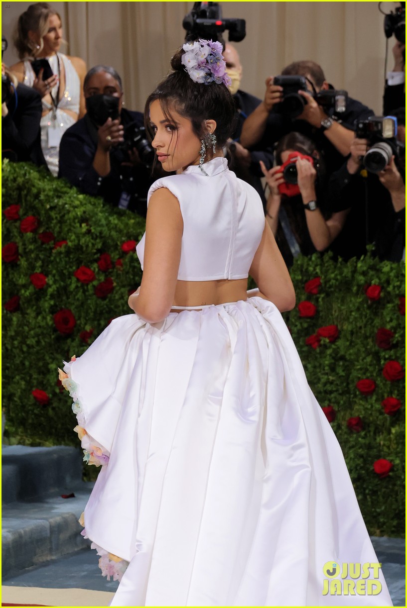 camila cabello wears a pop of flowers for the met gala 2022 06