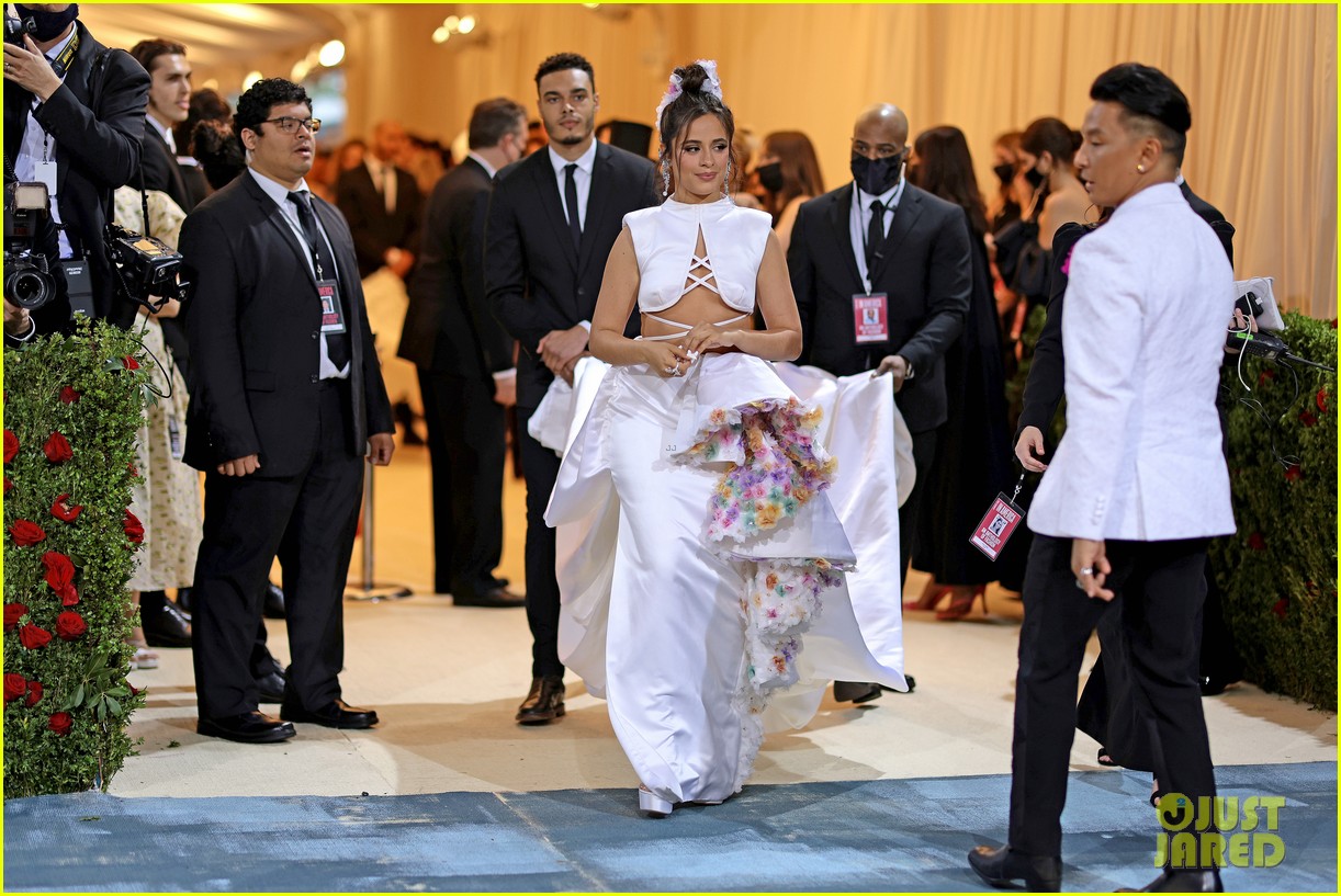Camila Cabello Brings A Pop Of Flowers At The Met Gala Photo Photo Gallery