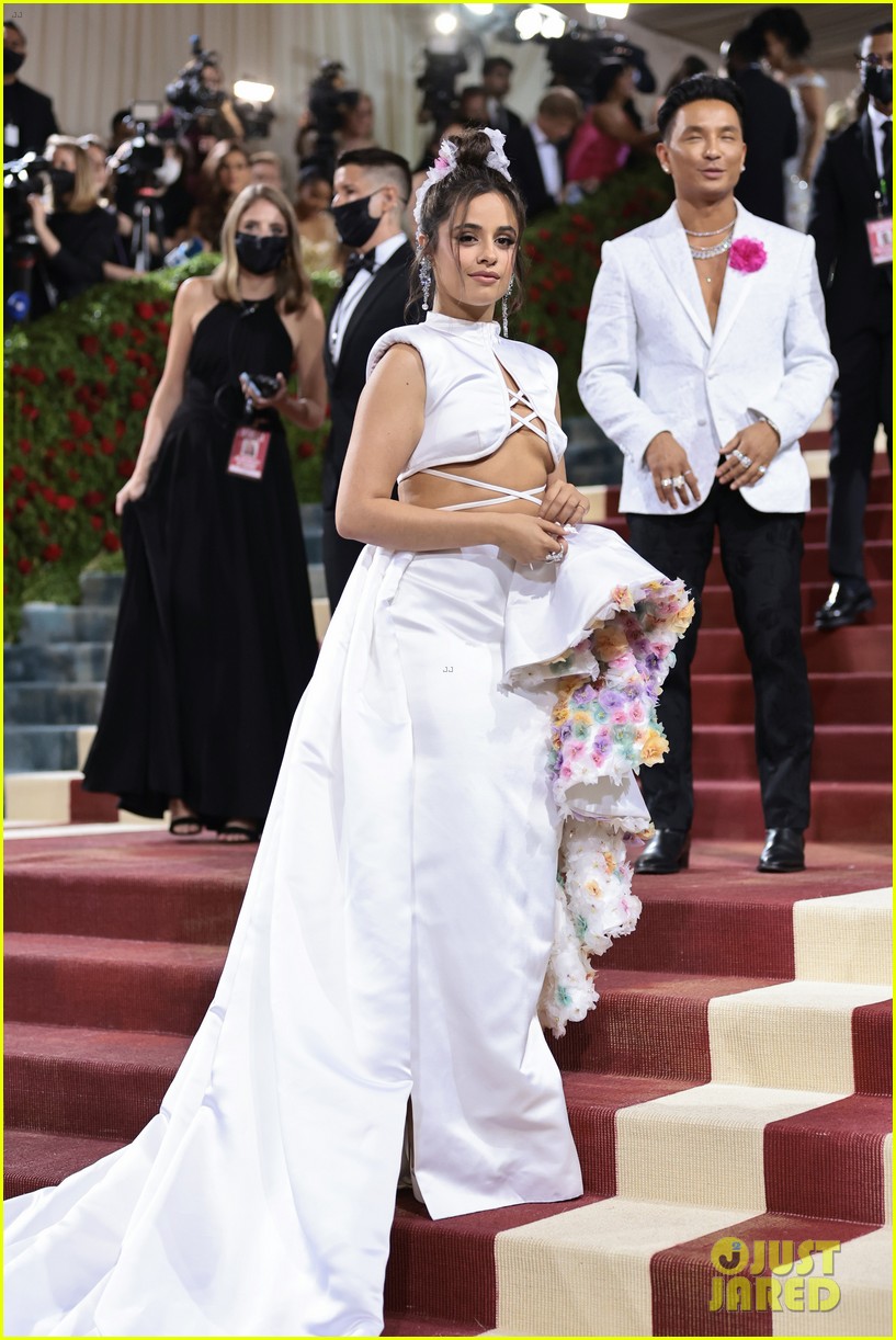 camila cabello wears a pop of flowers for the met gala 2022 25