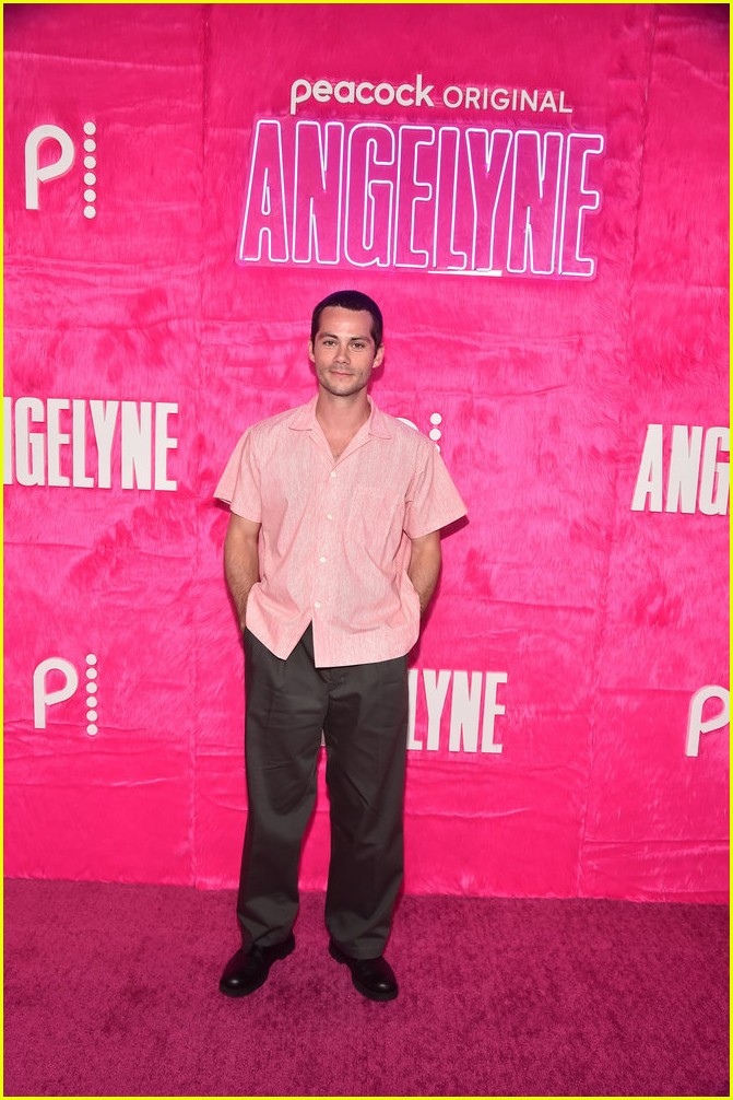 dylan obrien joins angelyne cast at peacock series premiere 19