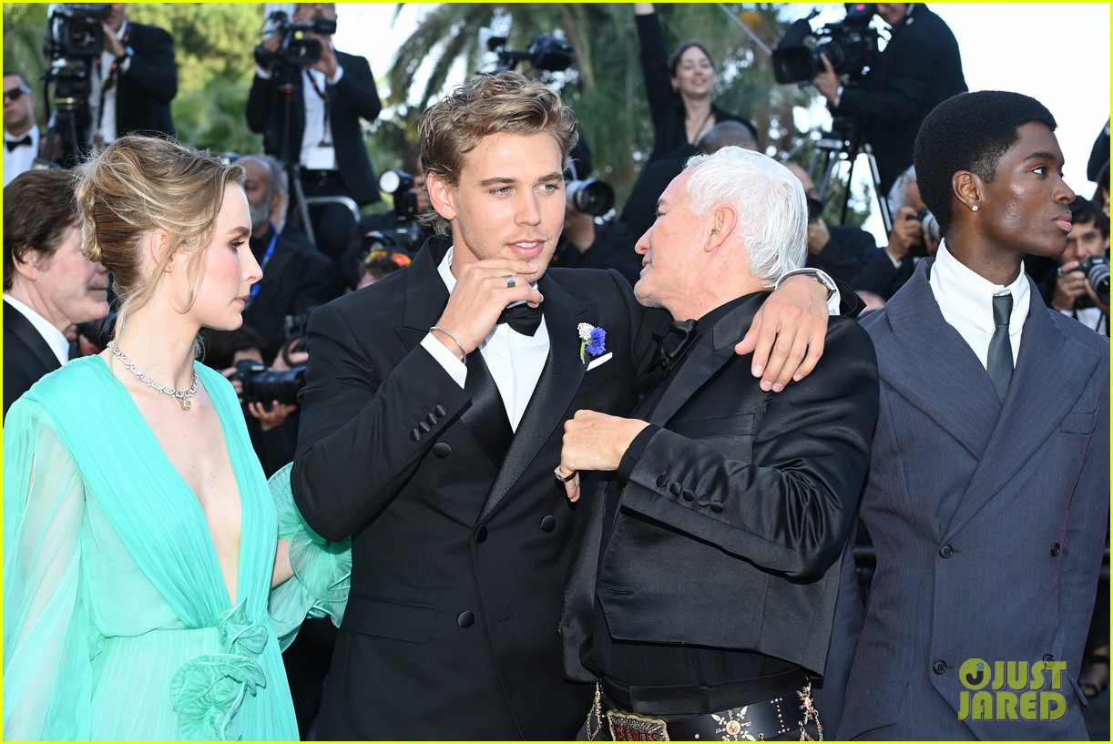 kaia gerber supports austin butler at cannes film festival premiere 09