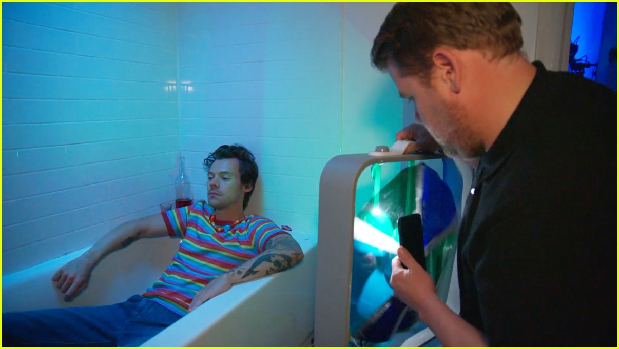 harry styles filmed daylight video with james corden 03