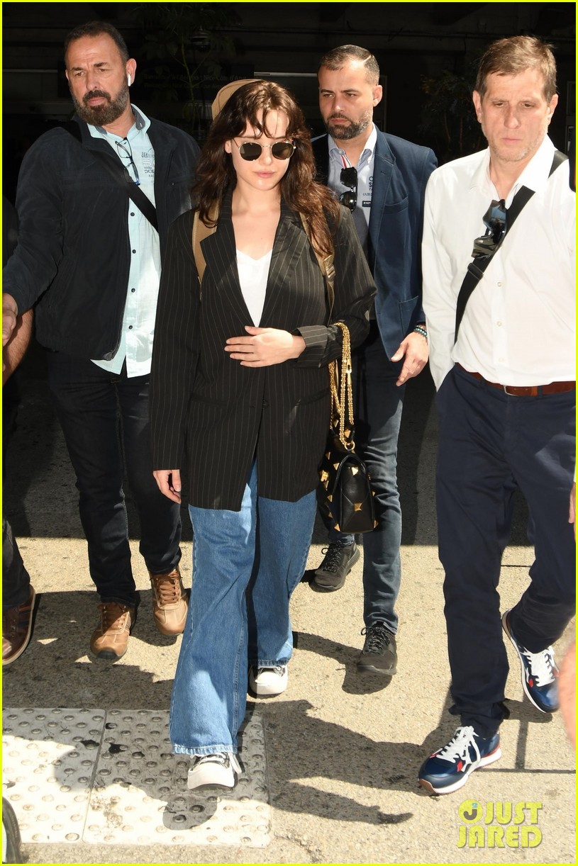 katherine langford arrives in france ahead of cannes film festival 01