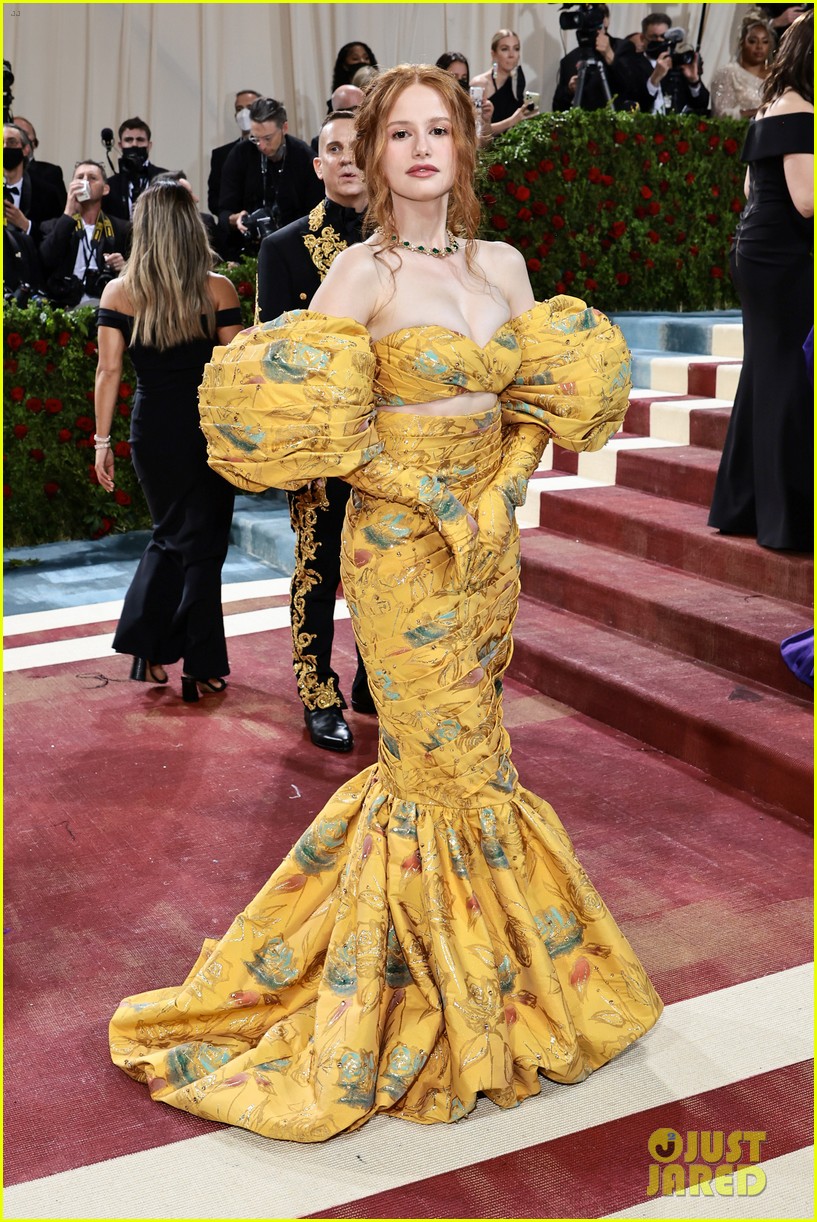 madelaine petsch cole sprouse hit up the met gala 01