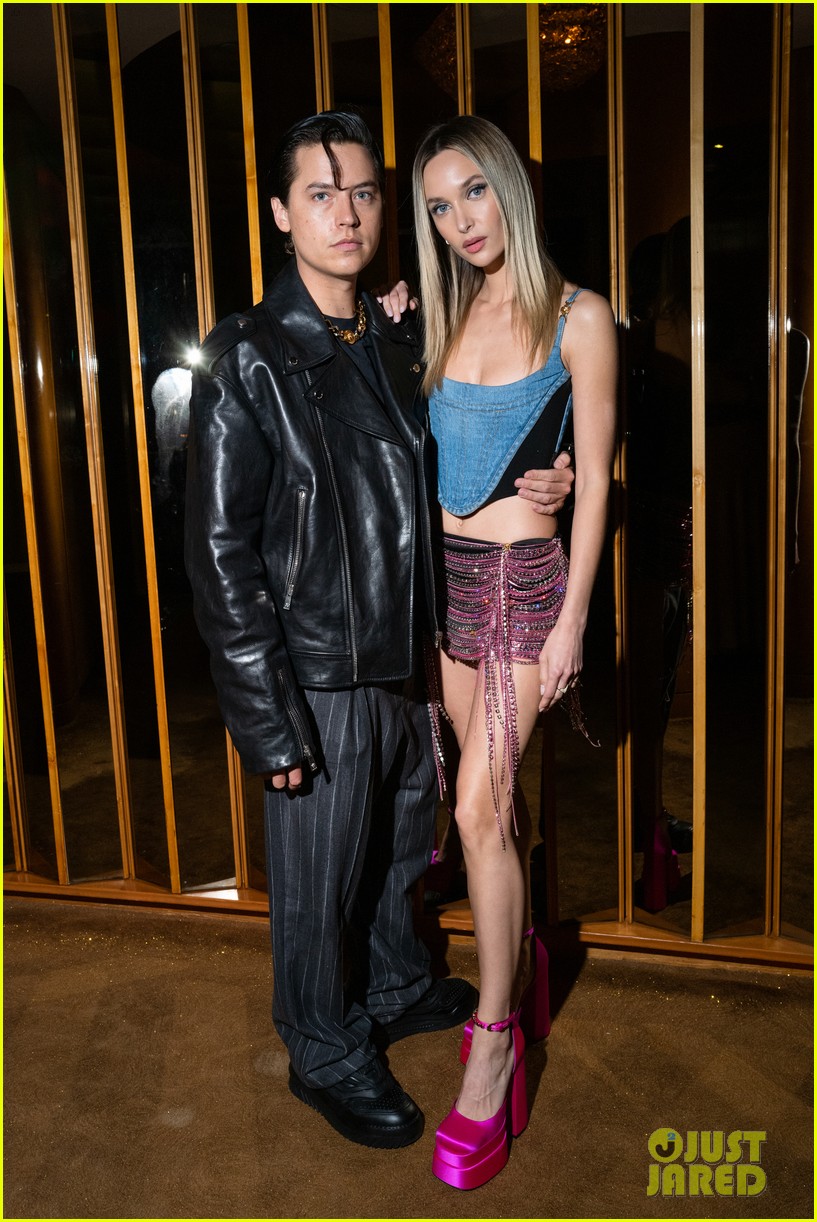 cole sprouse ari fournier met gala after party 01