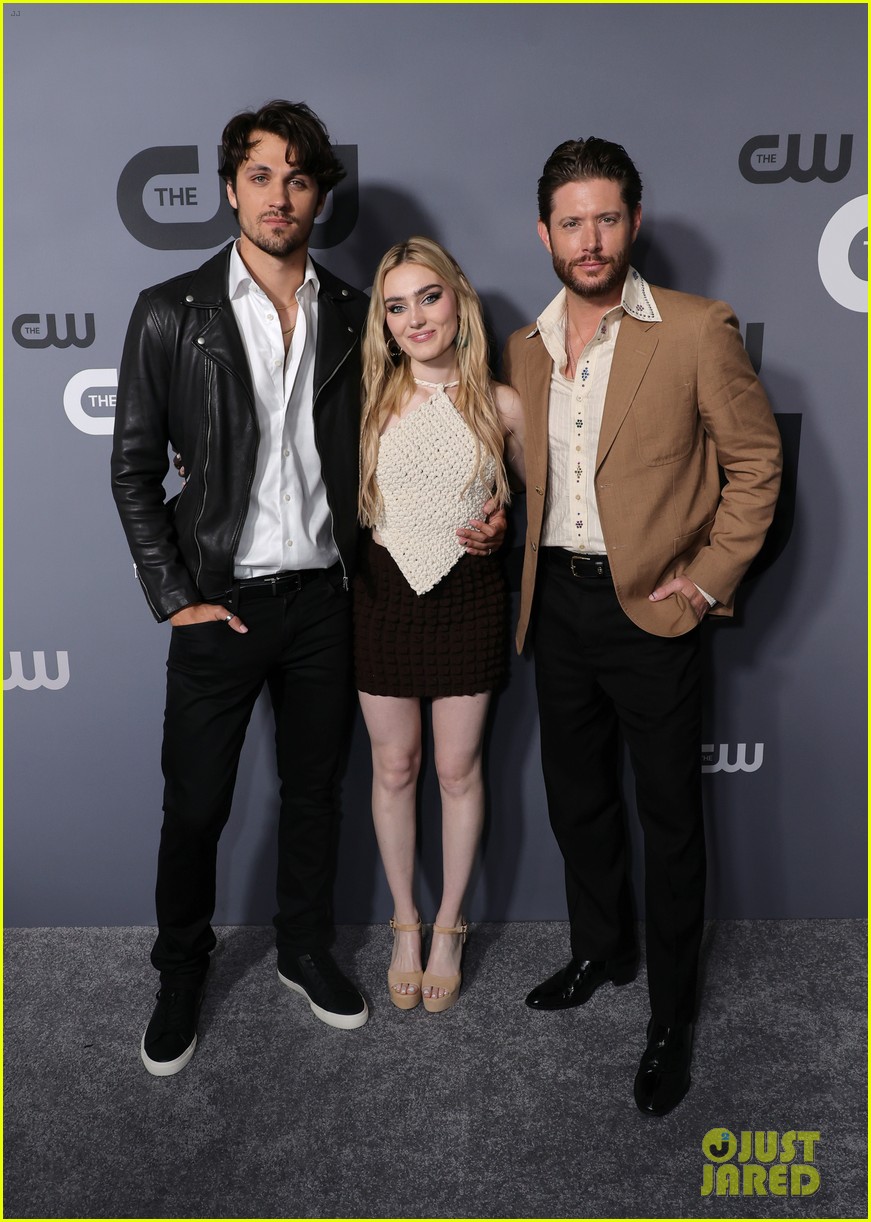 meg donnelly drake rodger tease upcoming the winchesters series at cw upfronts 14